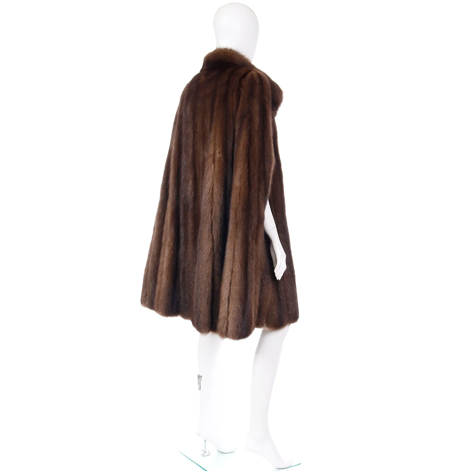 1960s Maximilian Vintage Sable Mink Fur Cape