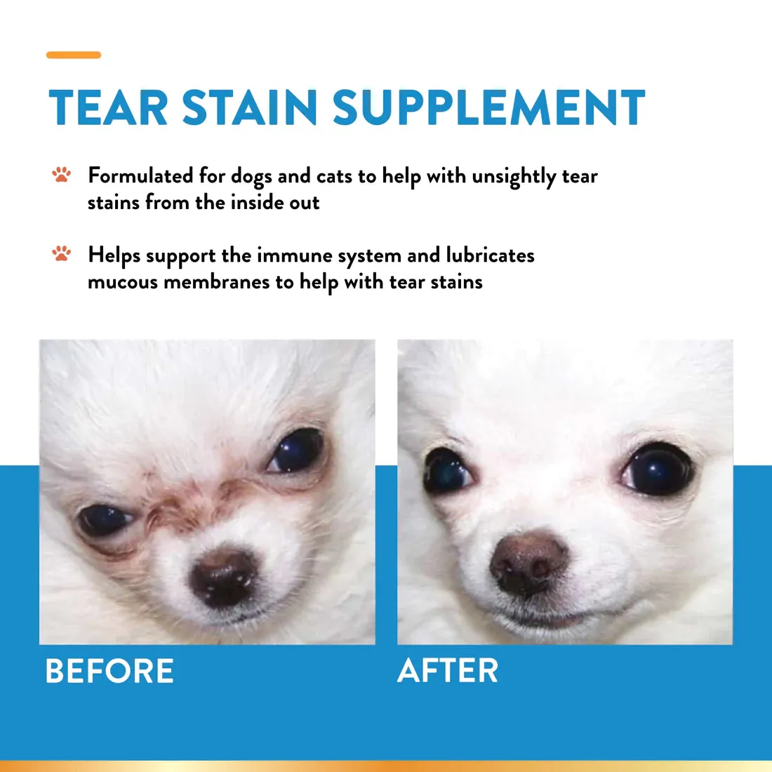 20% OFF: NaturVet Tear Stain Supplement Plus Lutein Soft Chews For Dogs & Cats