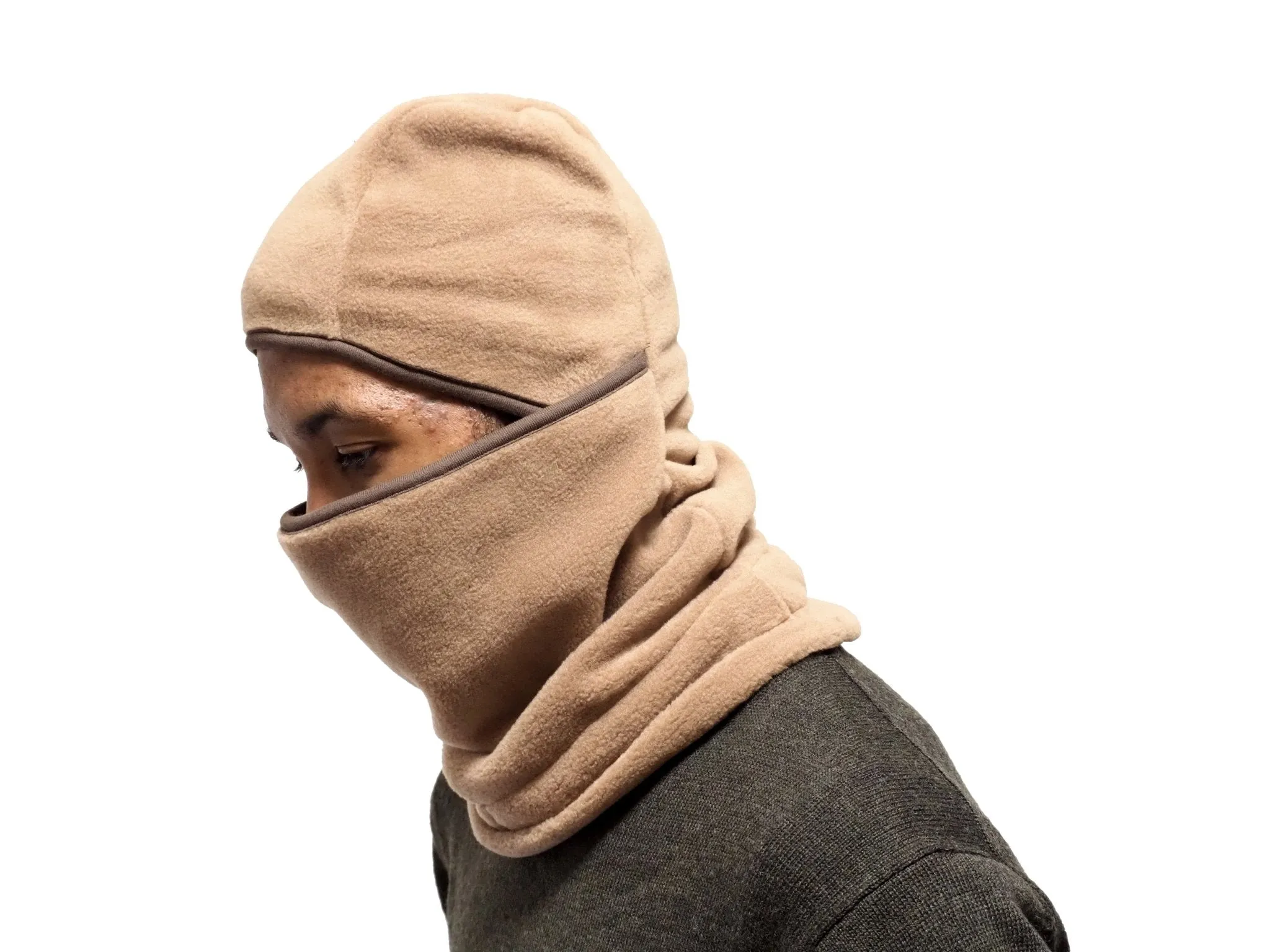 3 Way Balaclava Camel