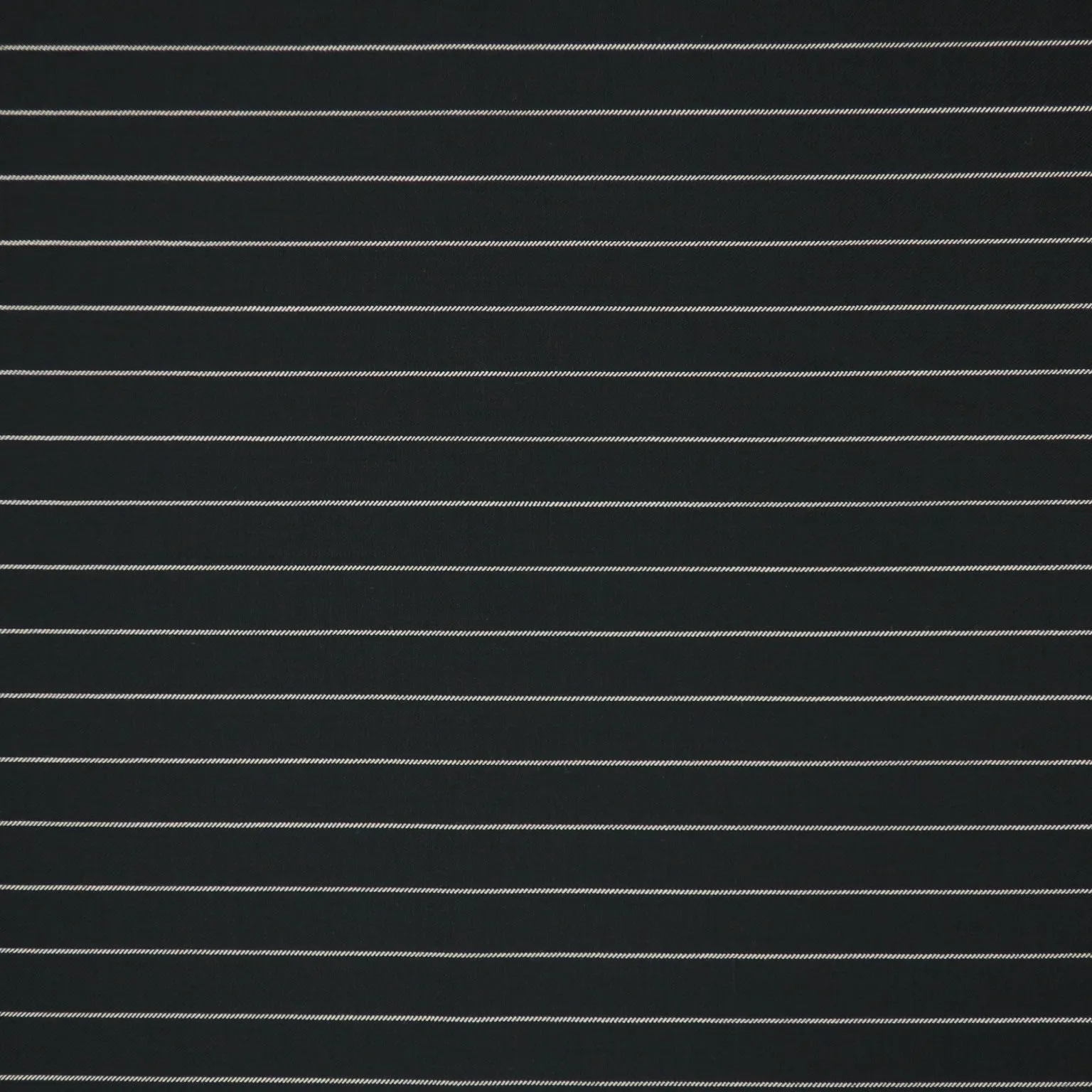 4 YDS Black and Beige Striped Super 110's "The Maverick" Suiting Fabric