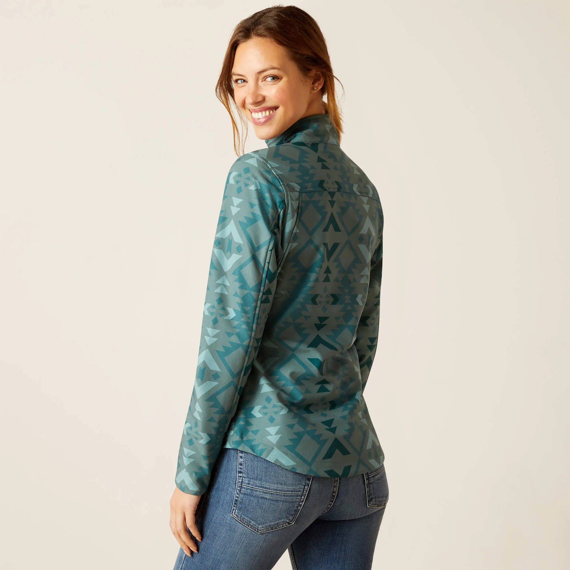 Ariat Women's New Team Softshell Print Jacket