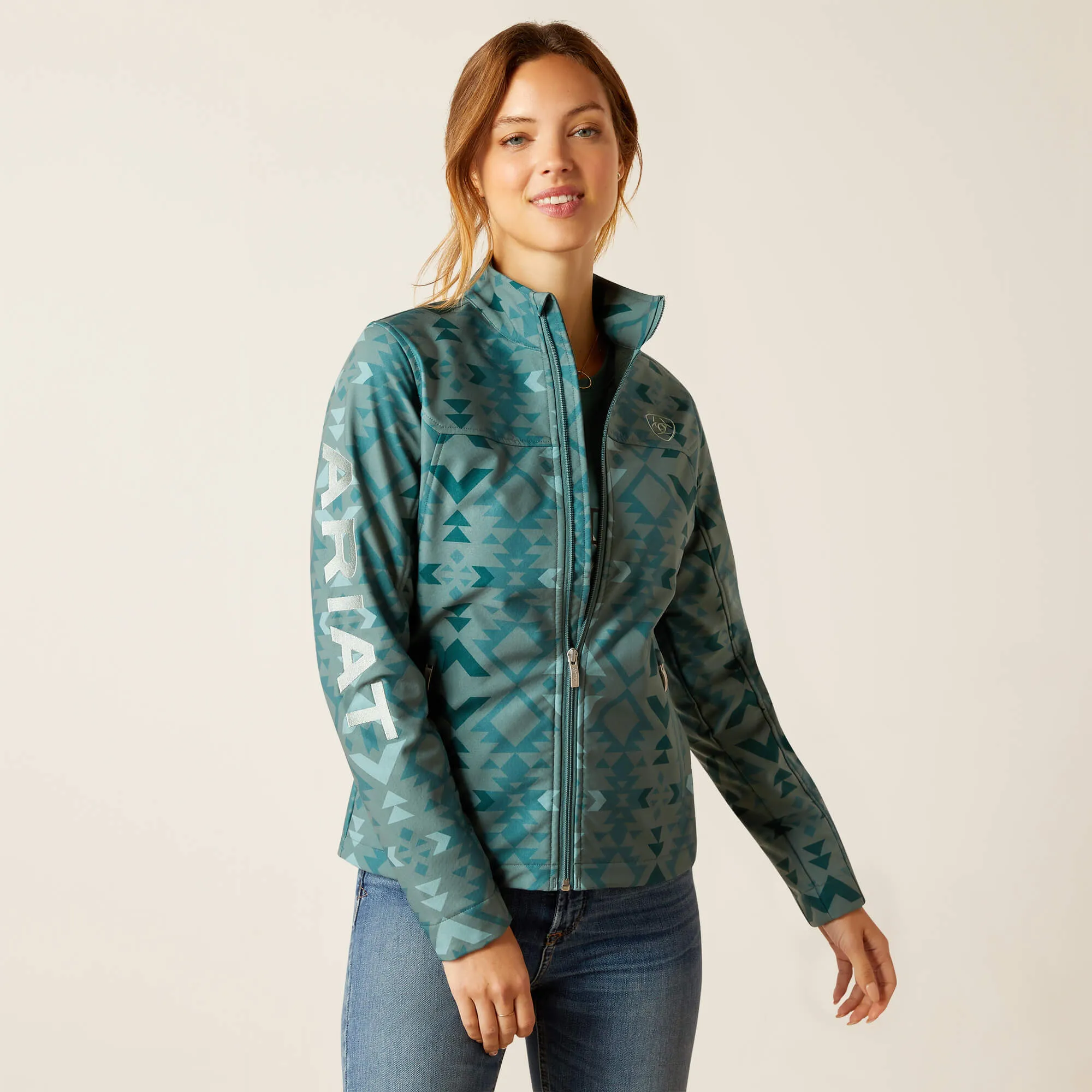 Ariat Women's New Team Softshell Print Jacket