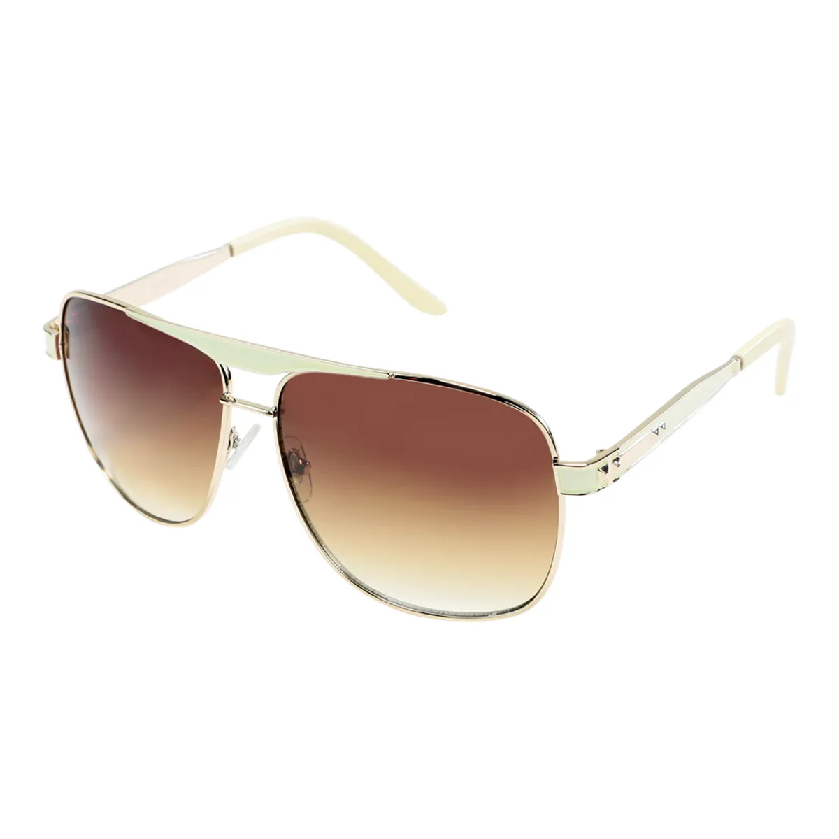 Aviator Sunglasses Black/White