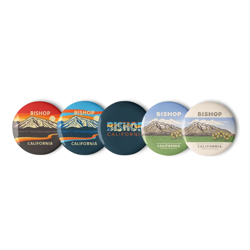 Bishop California Vista Pin