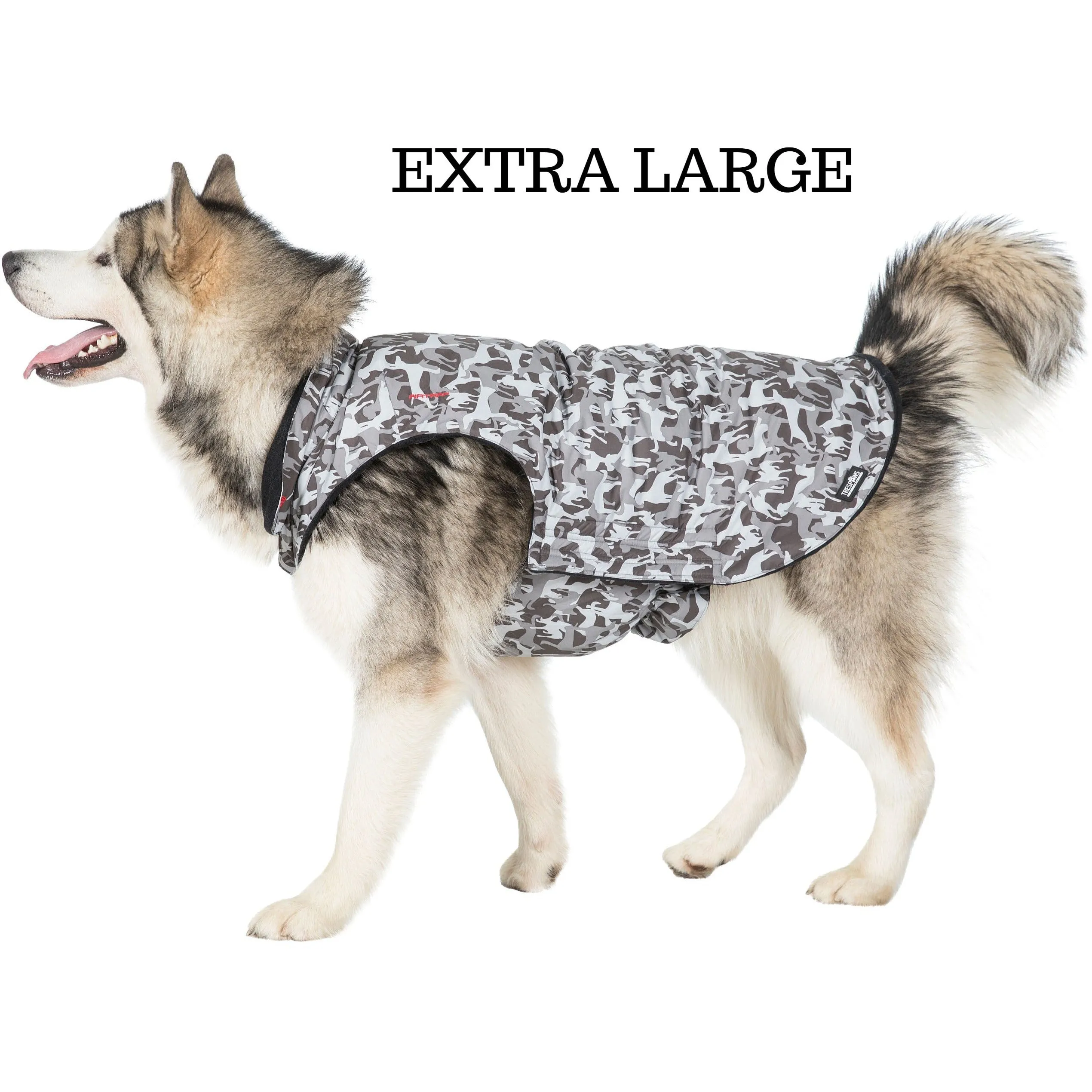 Charly Printed Waterproof Dog Coat in Camo Style