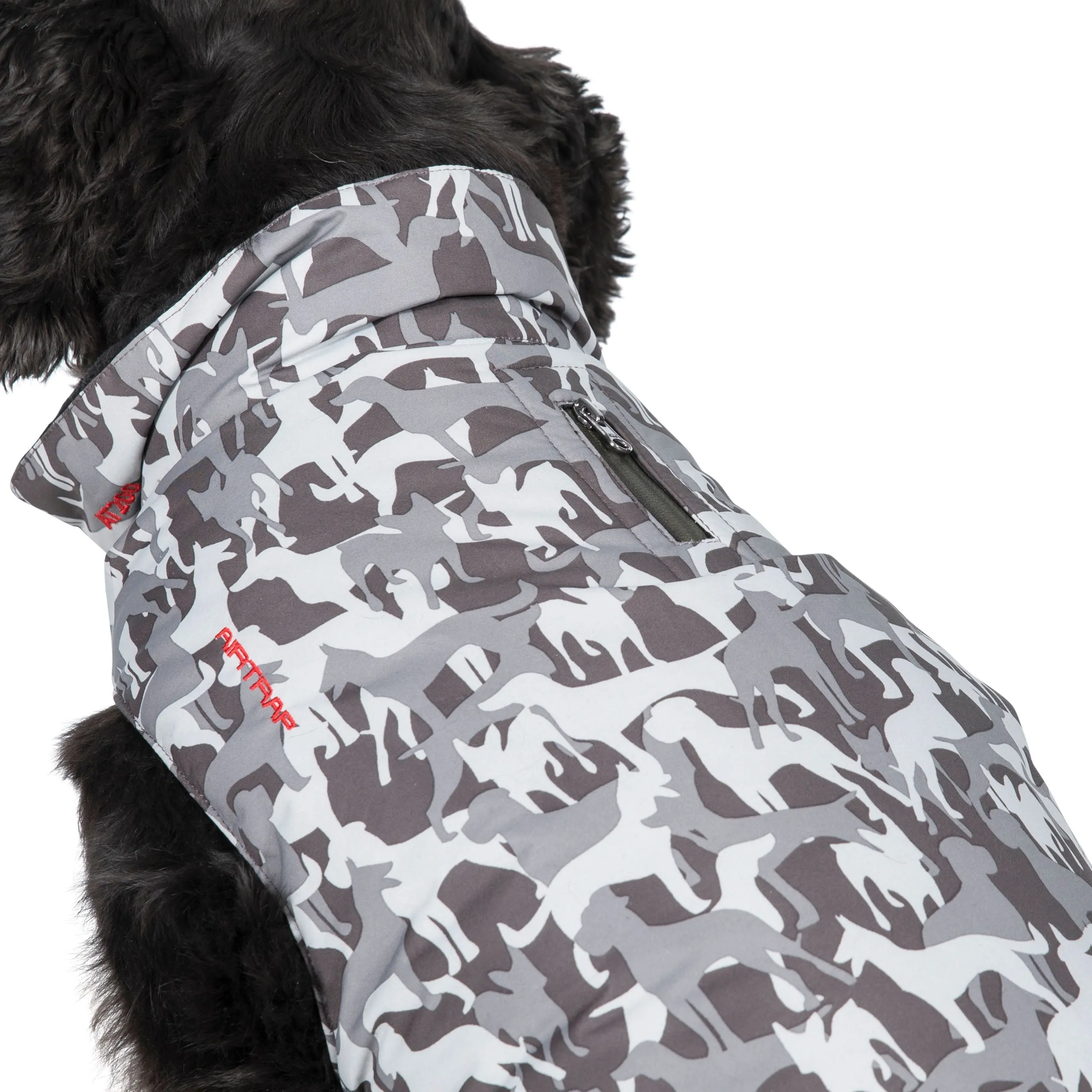 Charly Printed Waterproof Dog Coat in Camo Style