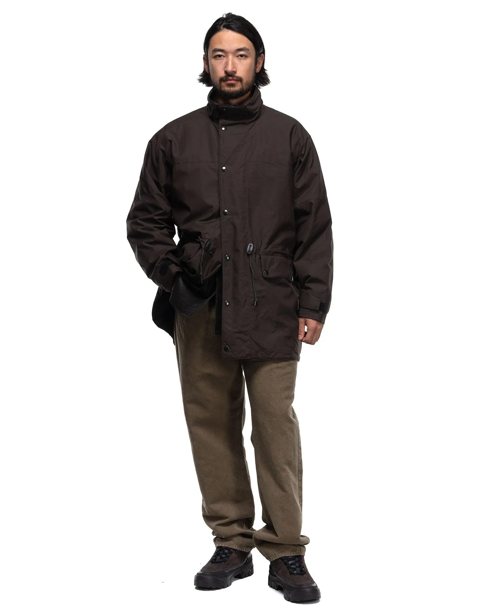 Cotton Field Jacket Black Olive