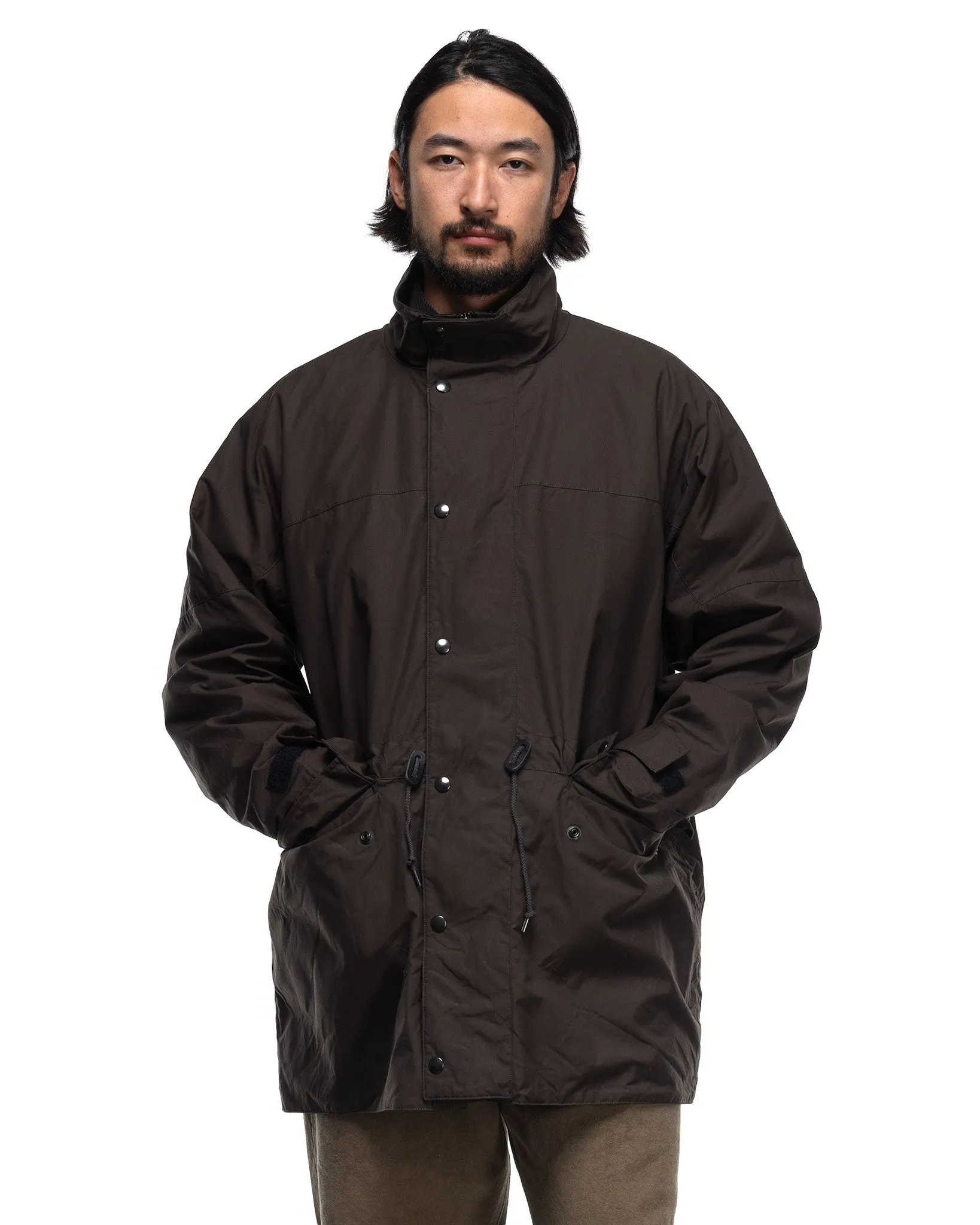 Cotton Field Jacket Black Olive