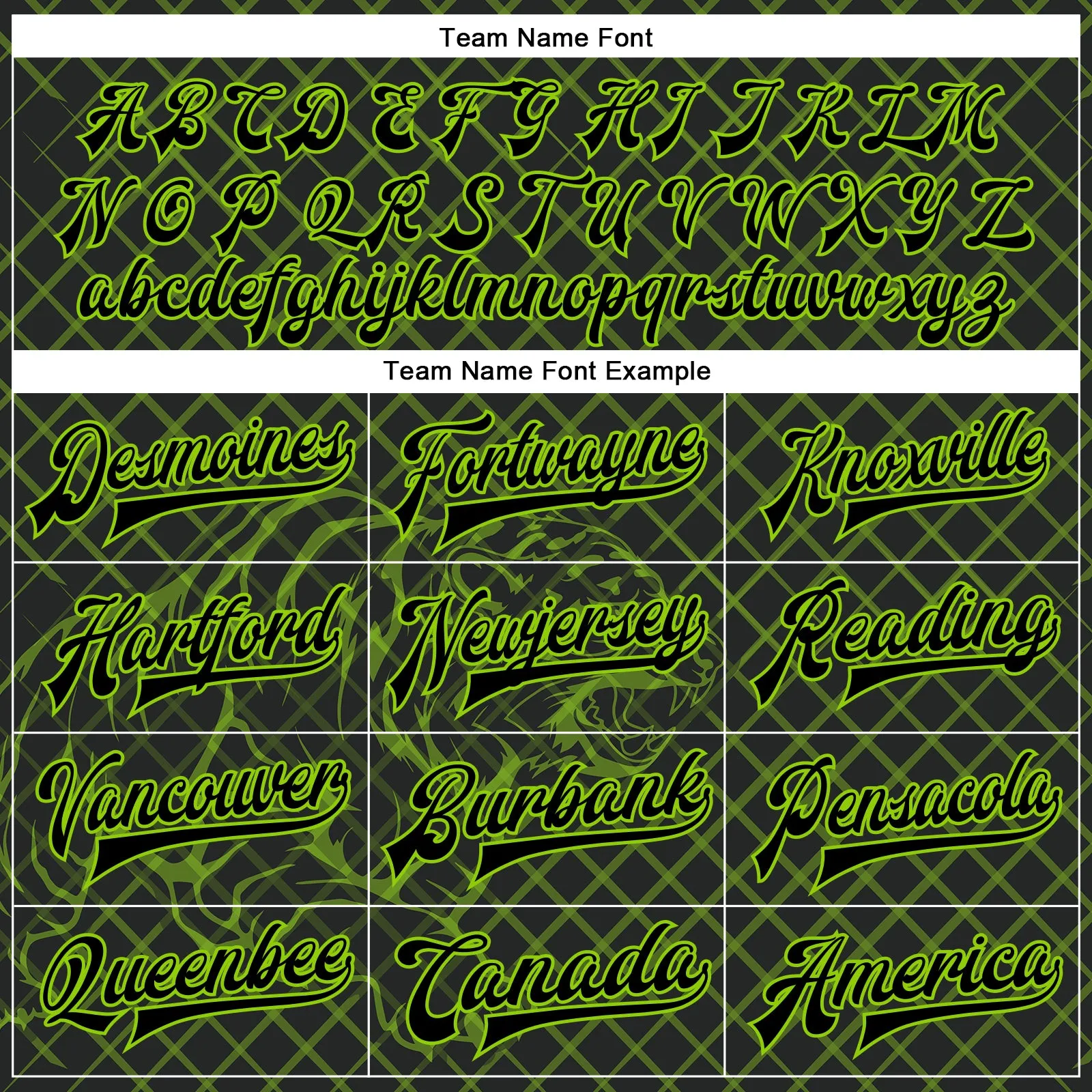 Custom Black Neon Green Check And Tiger 3D Pattern Design Bomber Full-Snap Varsity Letterman Jacket