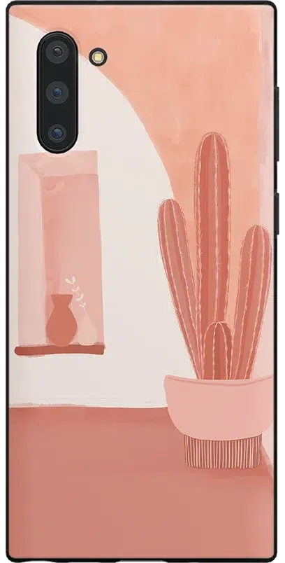 Desert Daze | Peachy Cactus Samsung Case