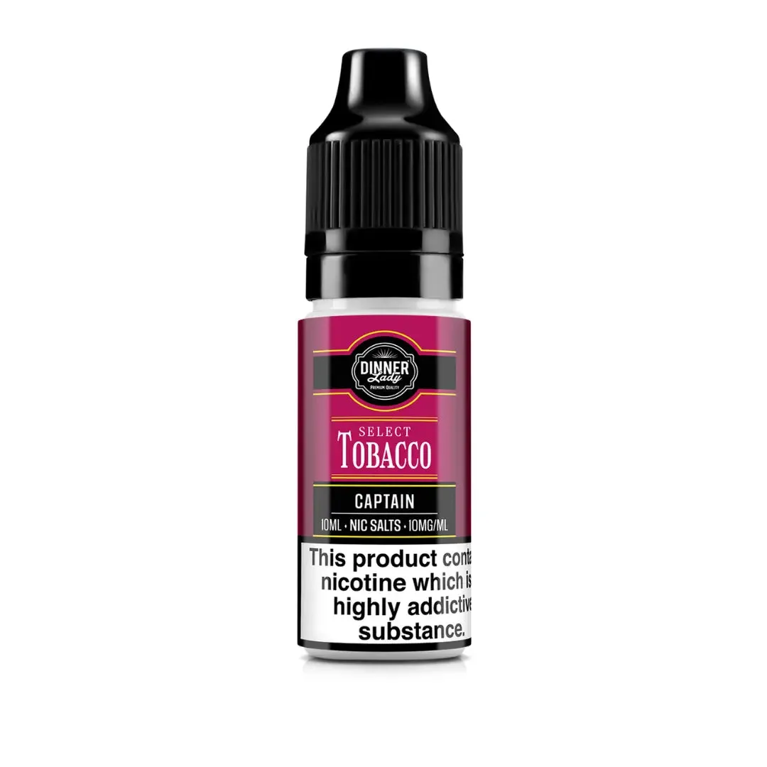 Dinner Lady Select Tobacco 10ml Nic Salt