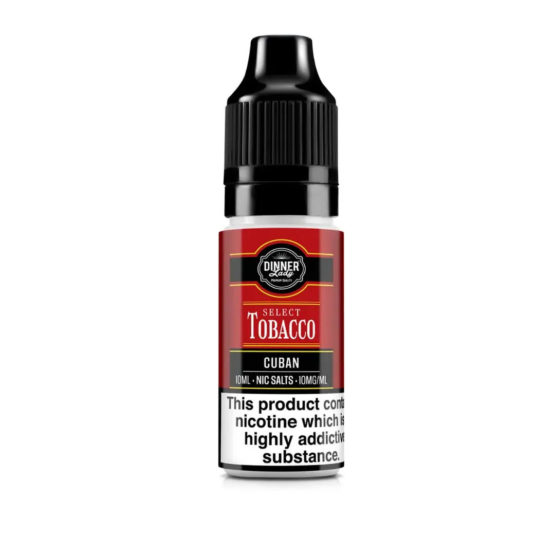 Dinner Lady Select Tobacco 10ml Nic Salt