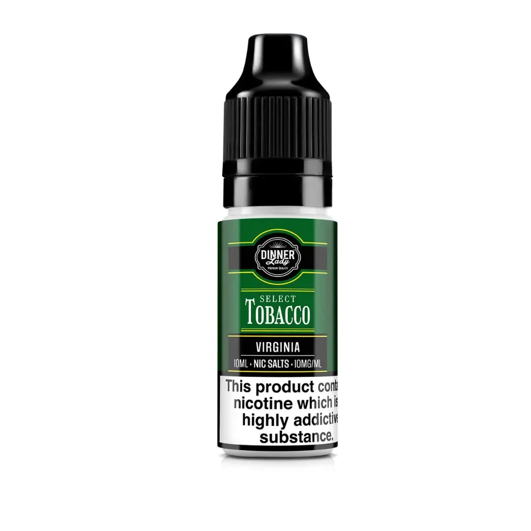 Dinner Lady Select Tobacco 10ml Nic Salt