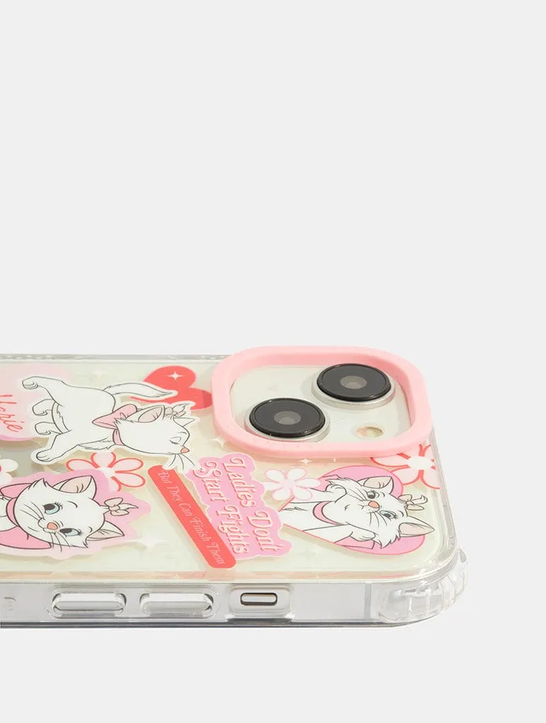 Disney Marie Sticker Shock iPhone Case