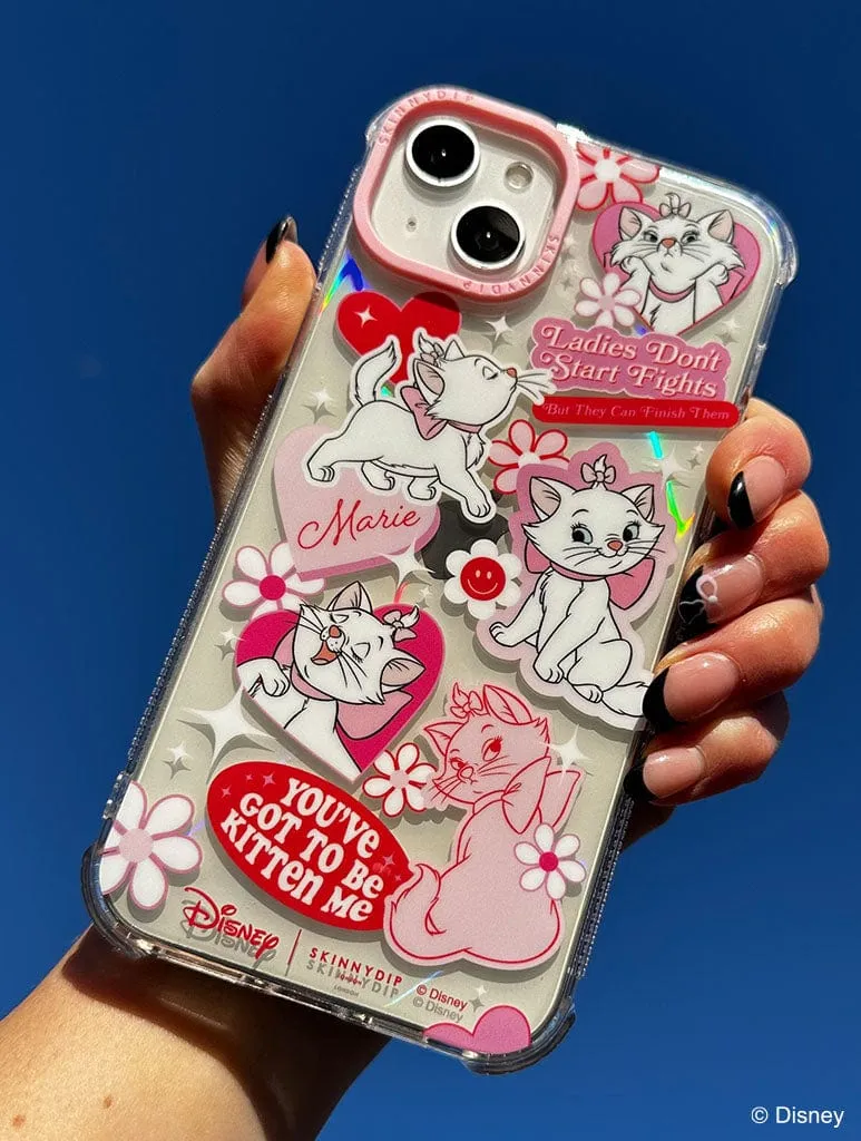 Disney Marie Sticker Shock iPhone Case