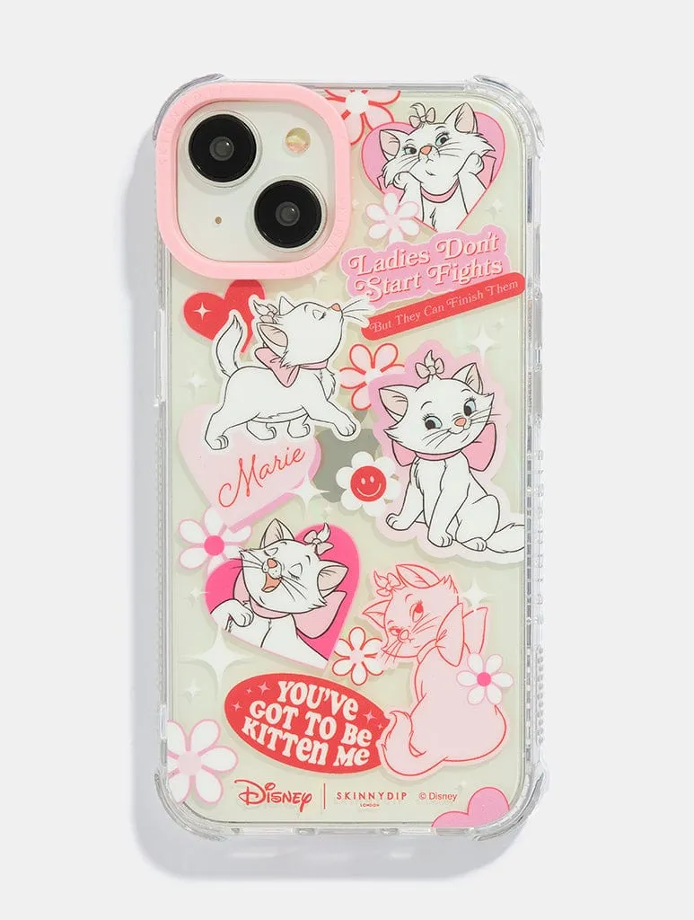 Disney Marie Sticker Shock iPhone Case