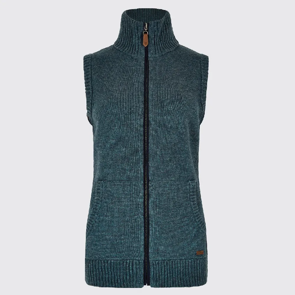 Dubarry Sheedy Knit Bodywarmer - Dark Pebble