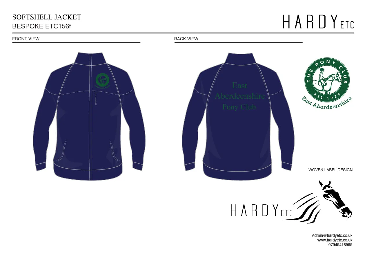 East Aberdeenshire Pony Club Softshell Jacket