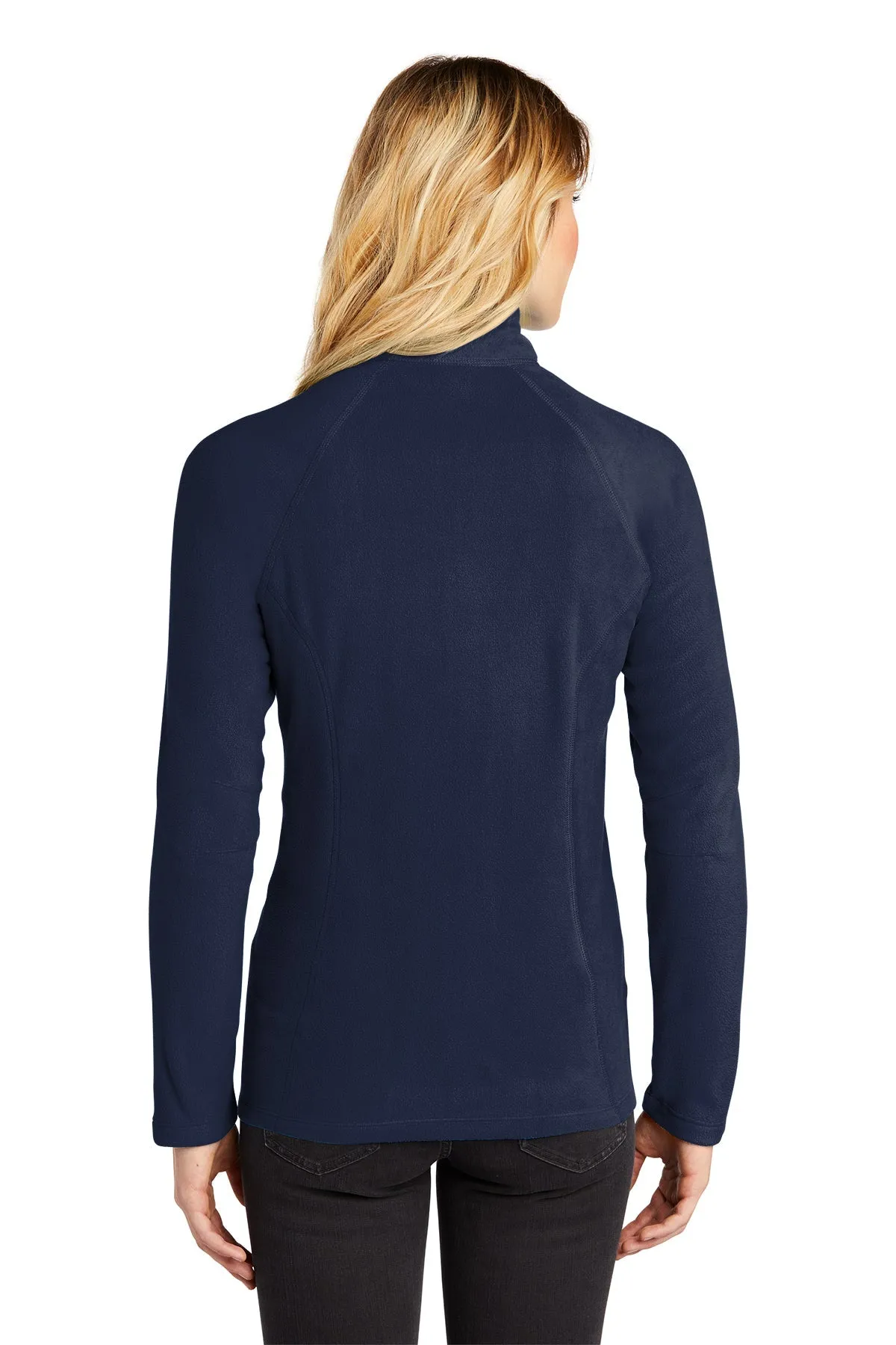 Eddie Bauer Ladies Custom Microfleece Jackets, Navy