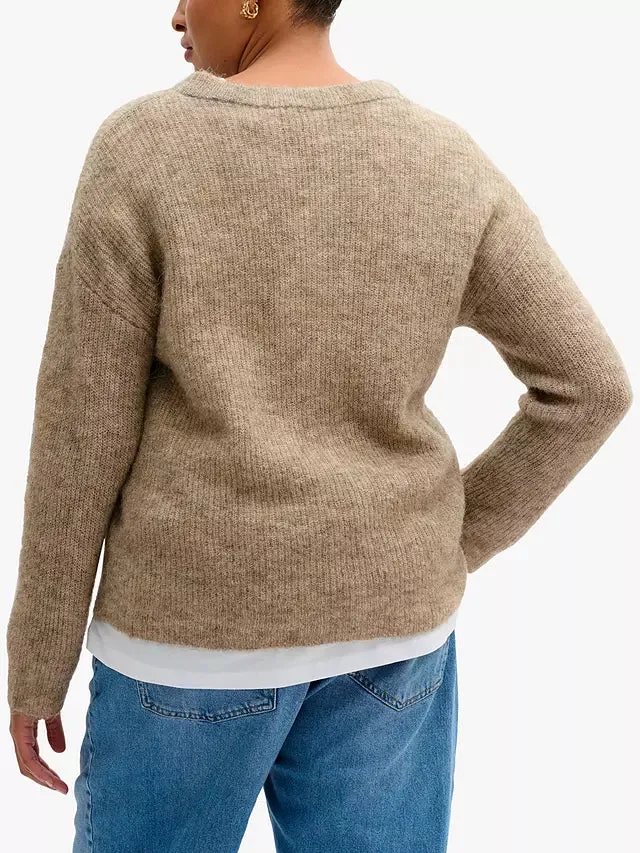 EW The Dune Melange Knit Pullover