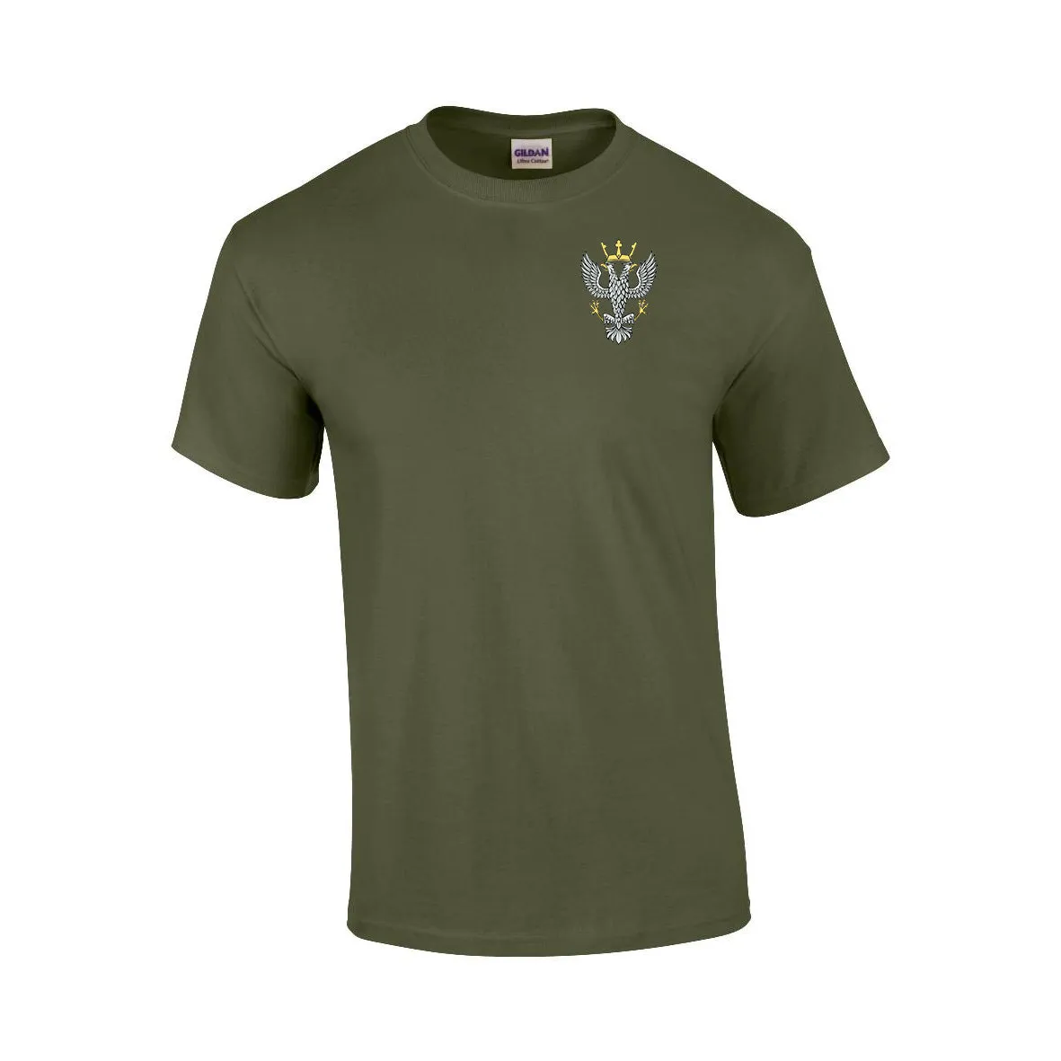 GD02 - Mercian Regiment Premium Quality Embroidered T-Shirt