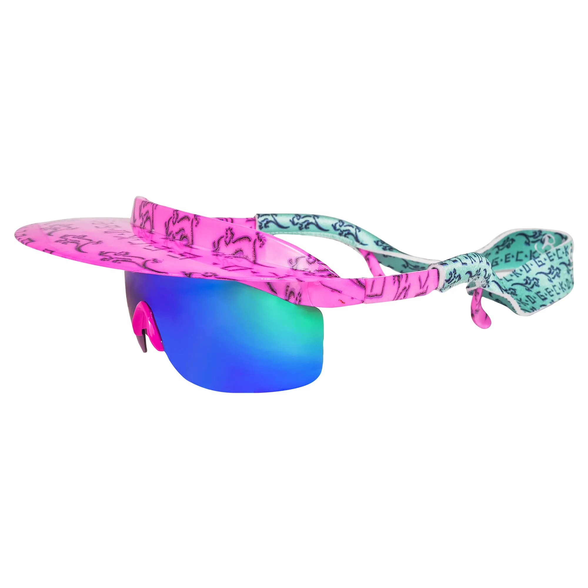 Gecko Hawaii Petro Pink - Visor Shades