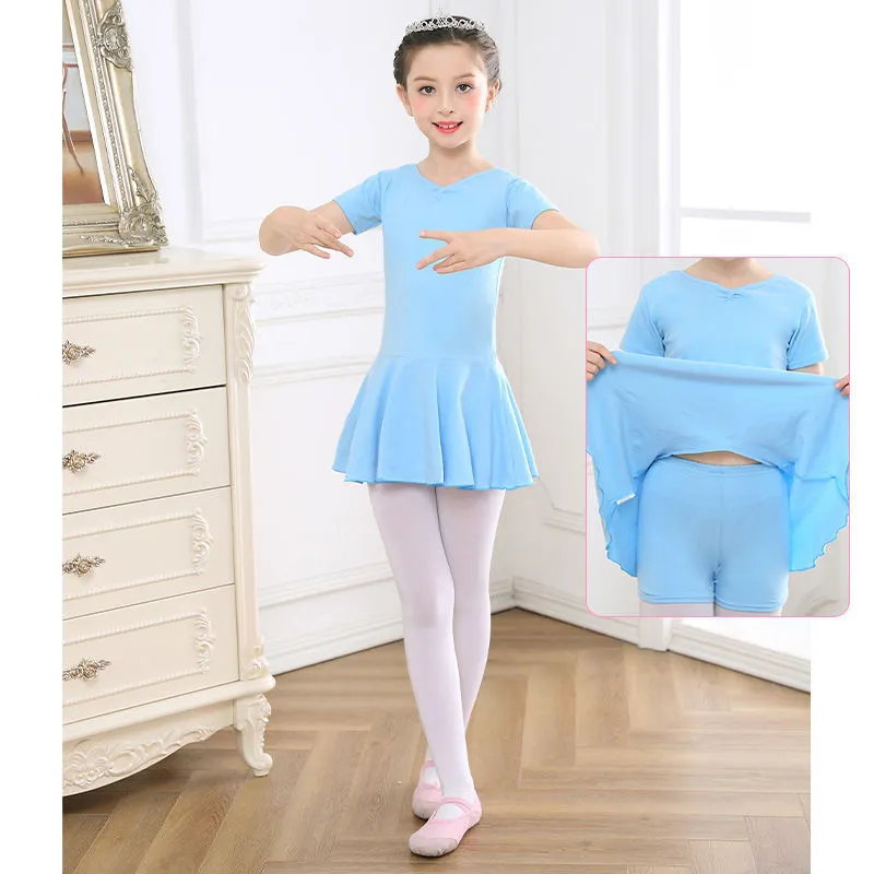 Girls' Short Sleeve Dance Dress