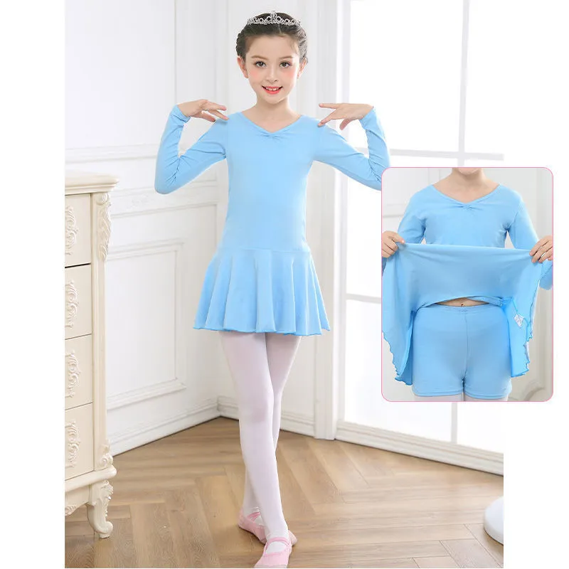 Girls' Short Sleeve Dance Dress