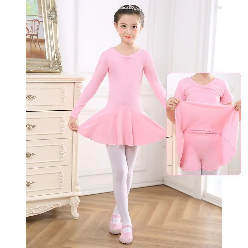 Girls' Short Sleeve Dance Dress