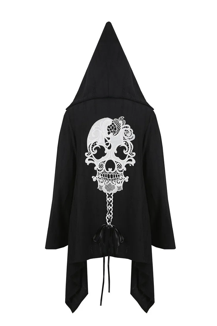 Gothic skull back baggy jacket JW181