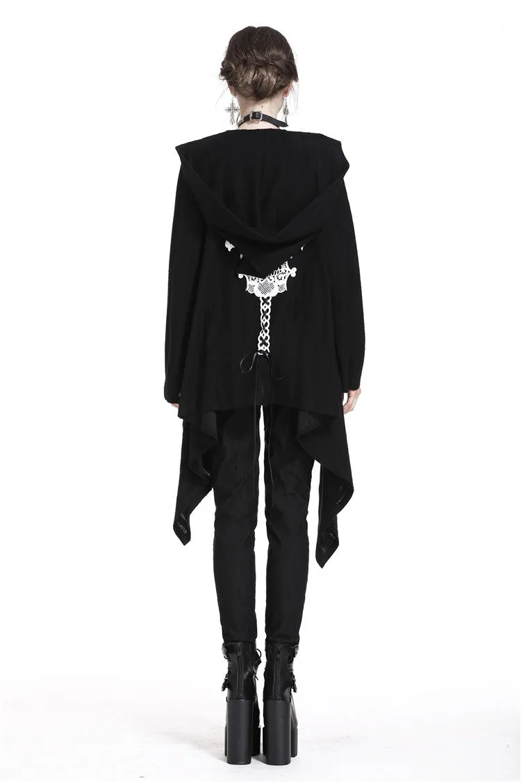 Gothic skull back baggy jacket JW181