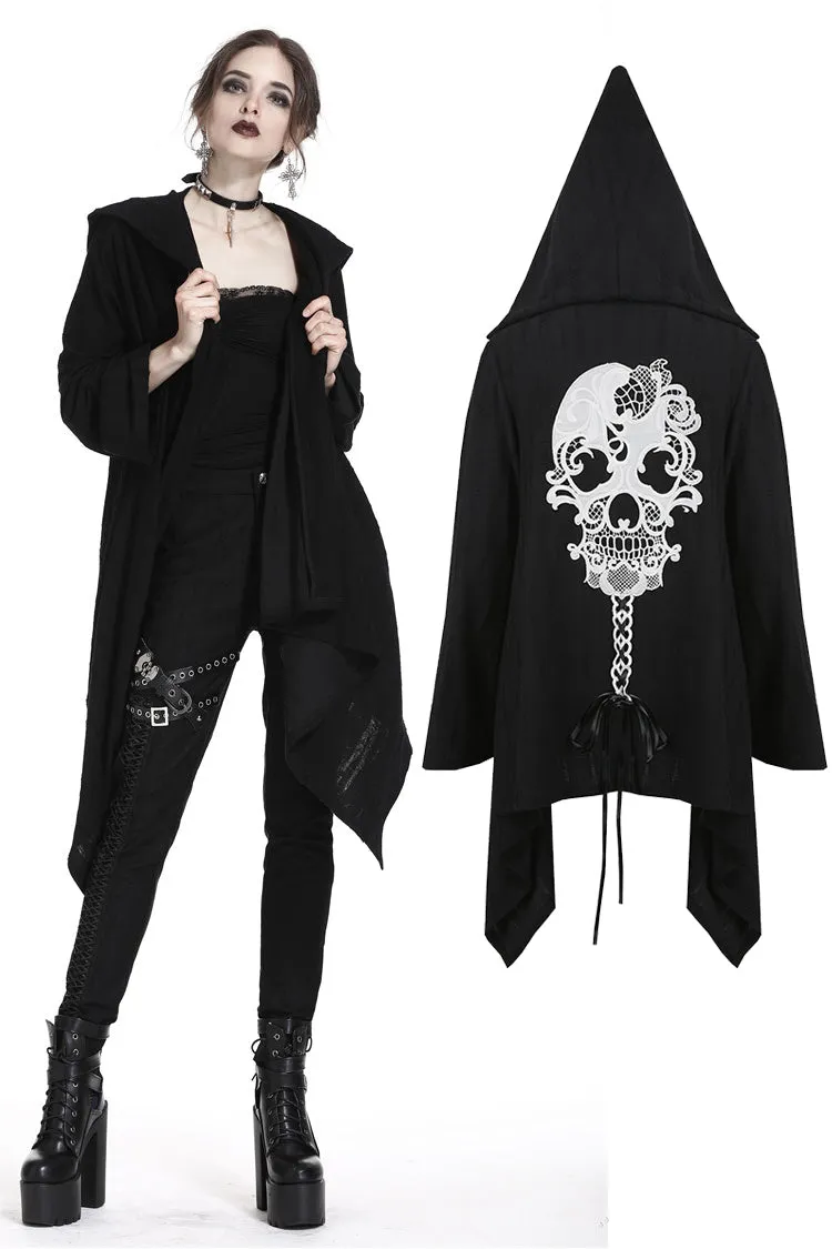 Gothic skull back baggy jacket JW181