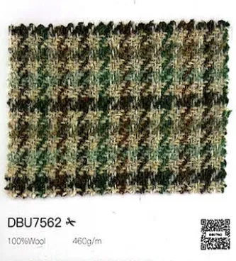 Green Check Tweed Jacket / Plus Brown Trousers Style No DBU7562-DNN0009