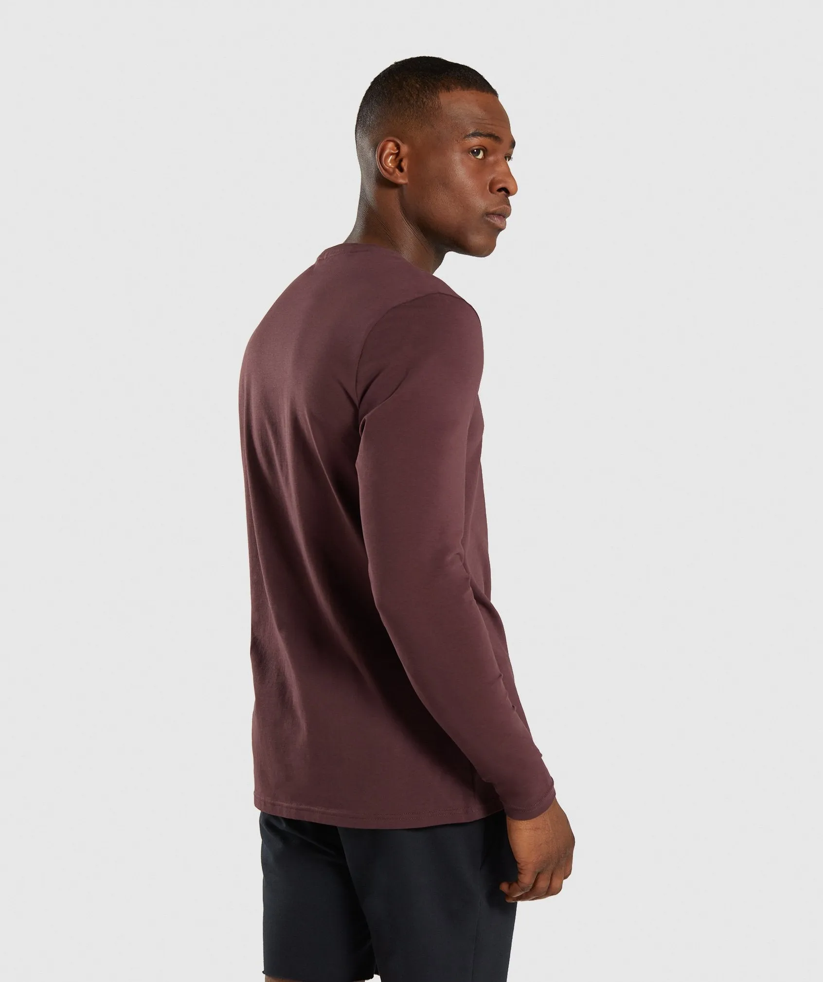 Gymshark Critical Long Sleeve T-Shirt - Red