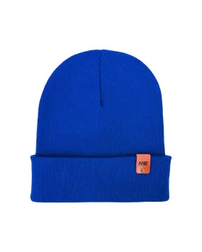 HAAKWEAR Knit Cuffed Beanie - Sapphire Blue, Made in USA