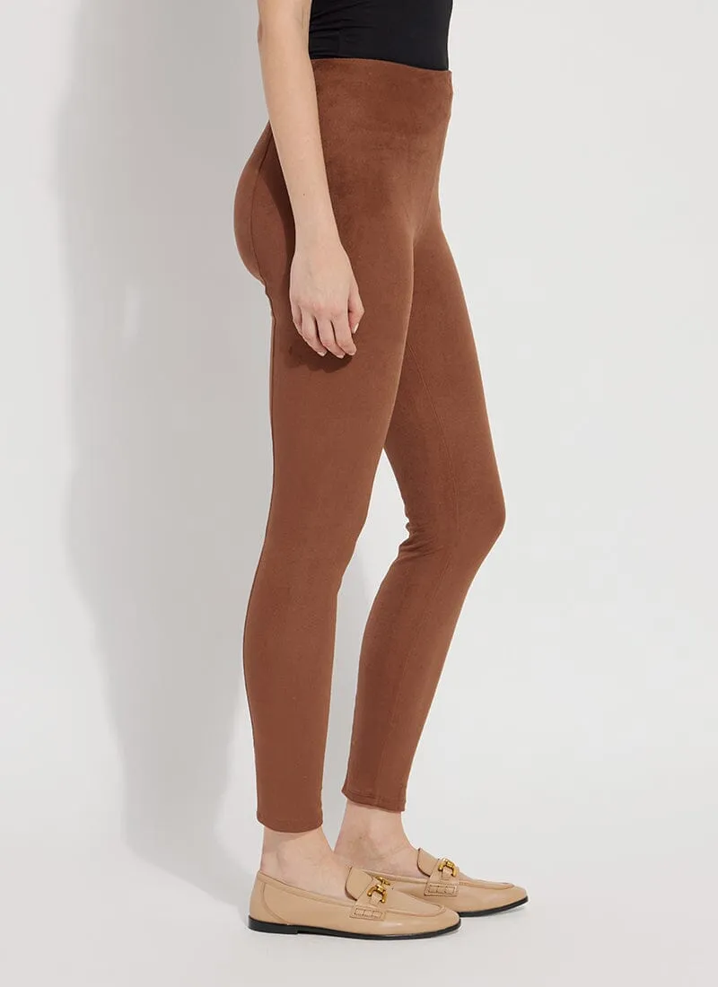 Hi Waist Suede Legging (28" Inseam)