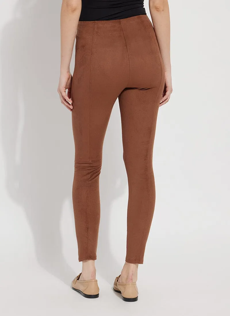 Hi Waist Suede Legging (28" Inseam)