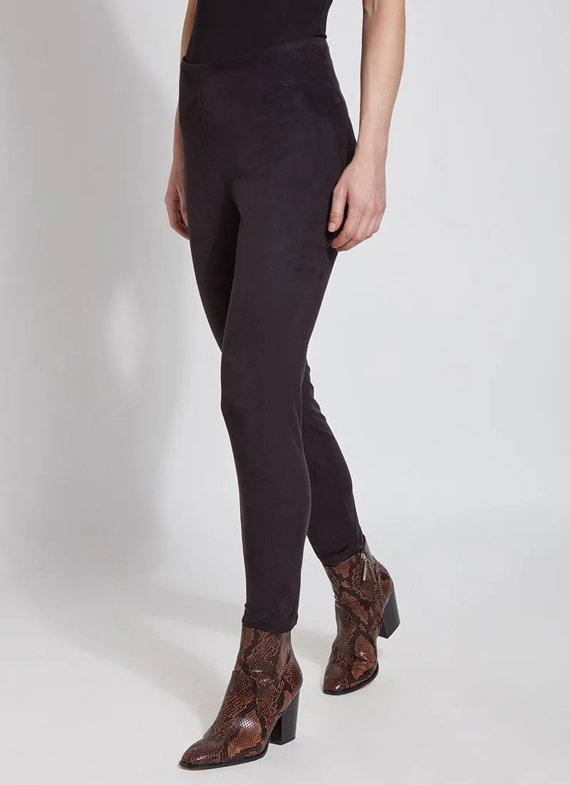 Hi Waist Suede Legging (28" Inseam)