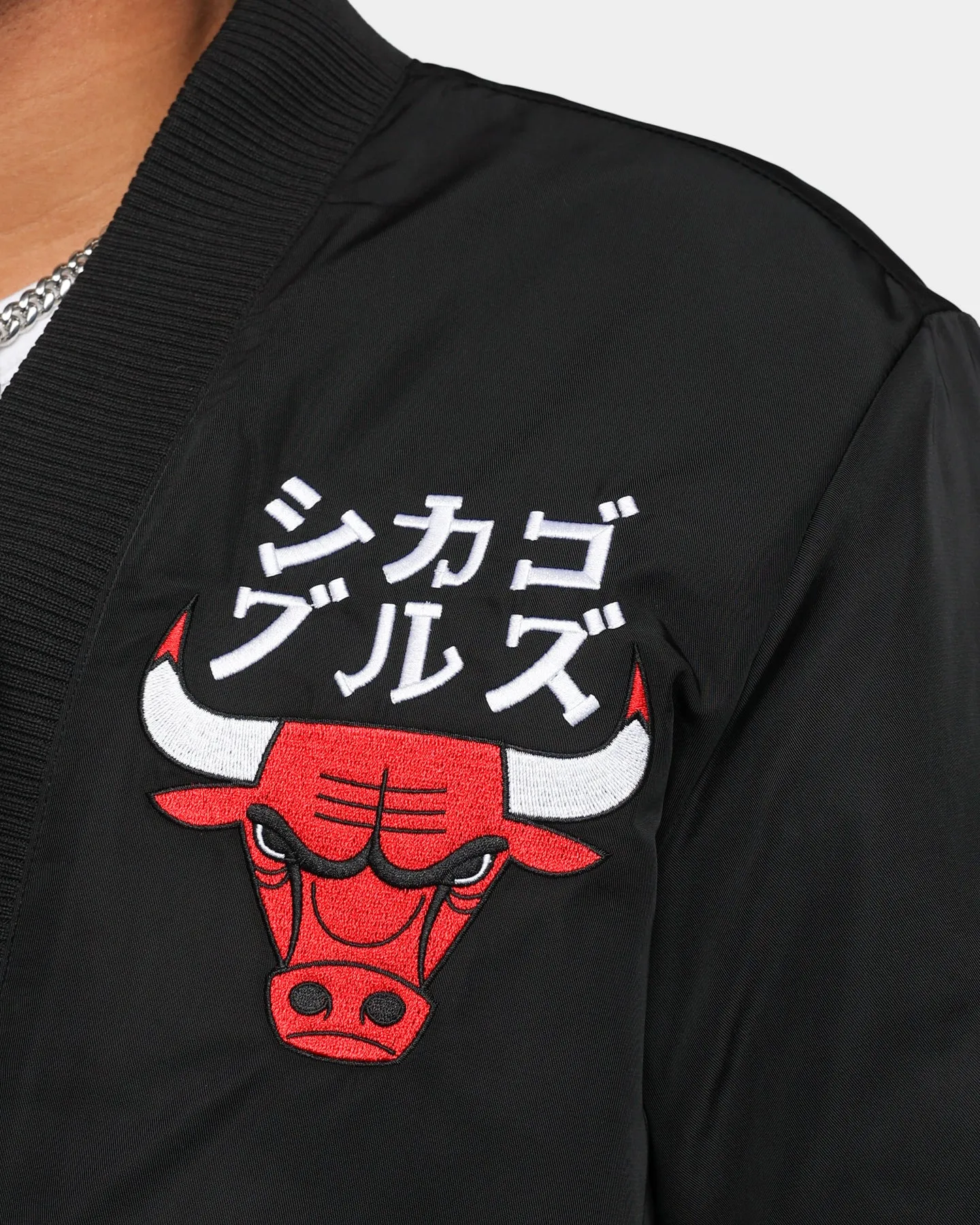 Hyperfly X NBA Chicago Bulls Katakana Kimono Black