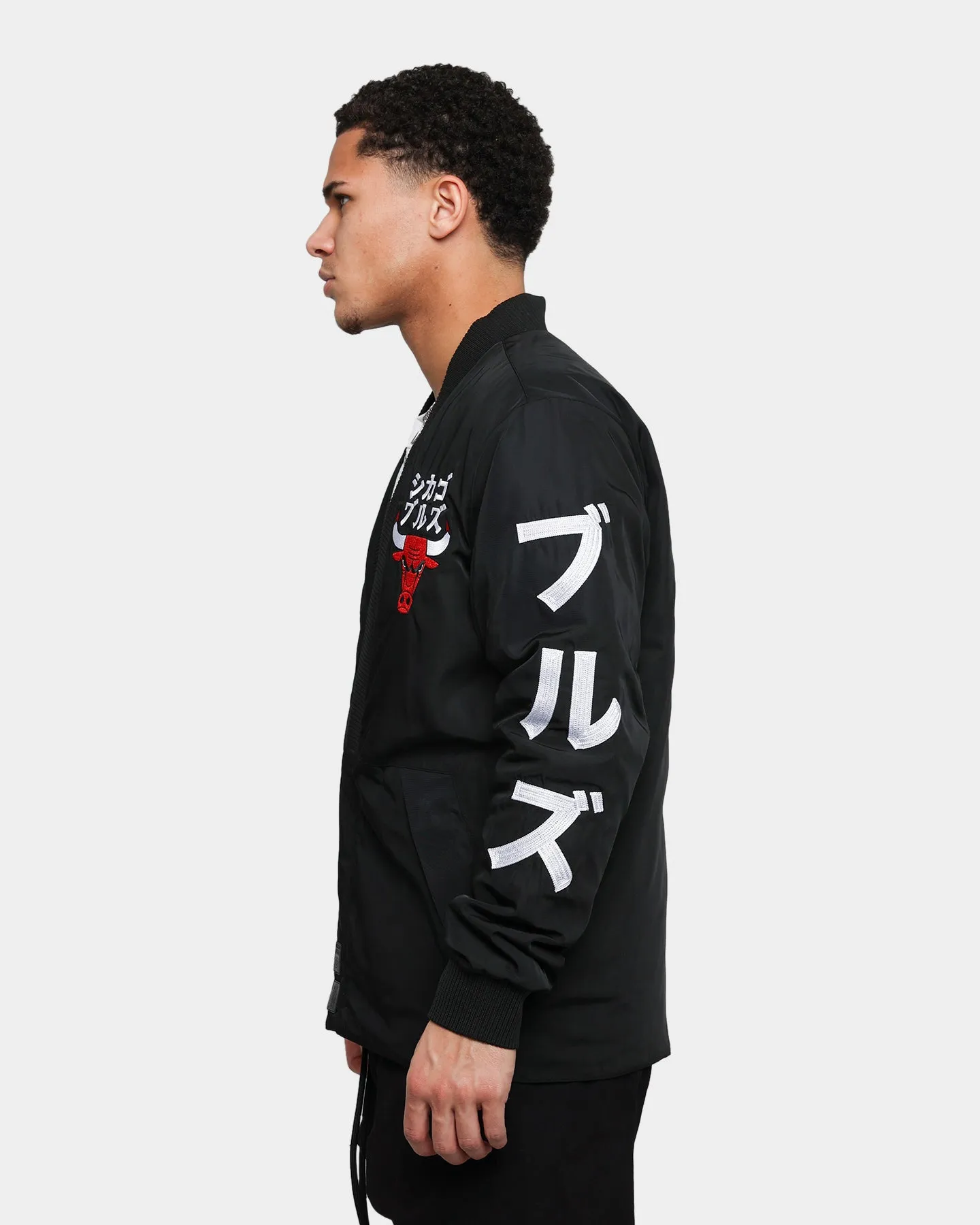 Hyperfly X NBA Chicago Bulls Katakana Kimono Black