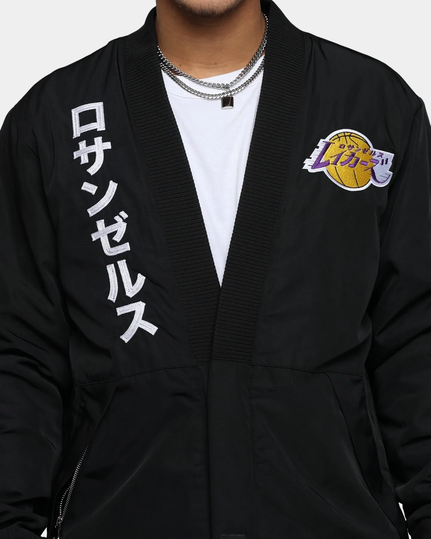 Hyperfly X NBA Los Angeles Lakers Katakana Kimono Black