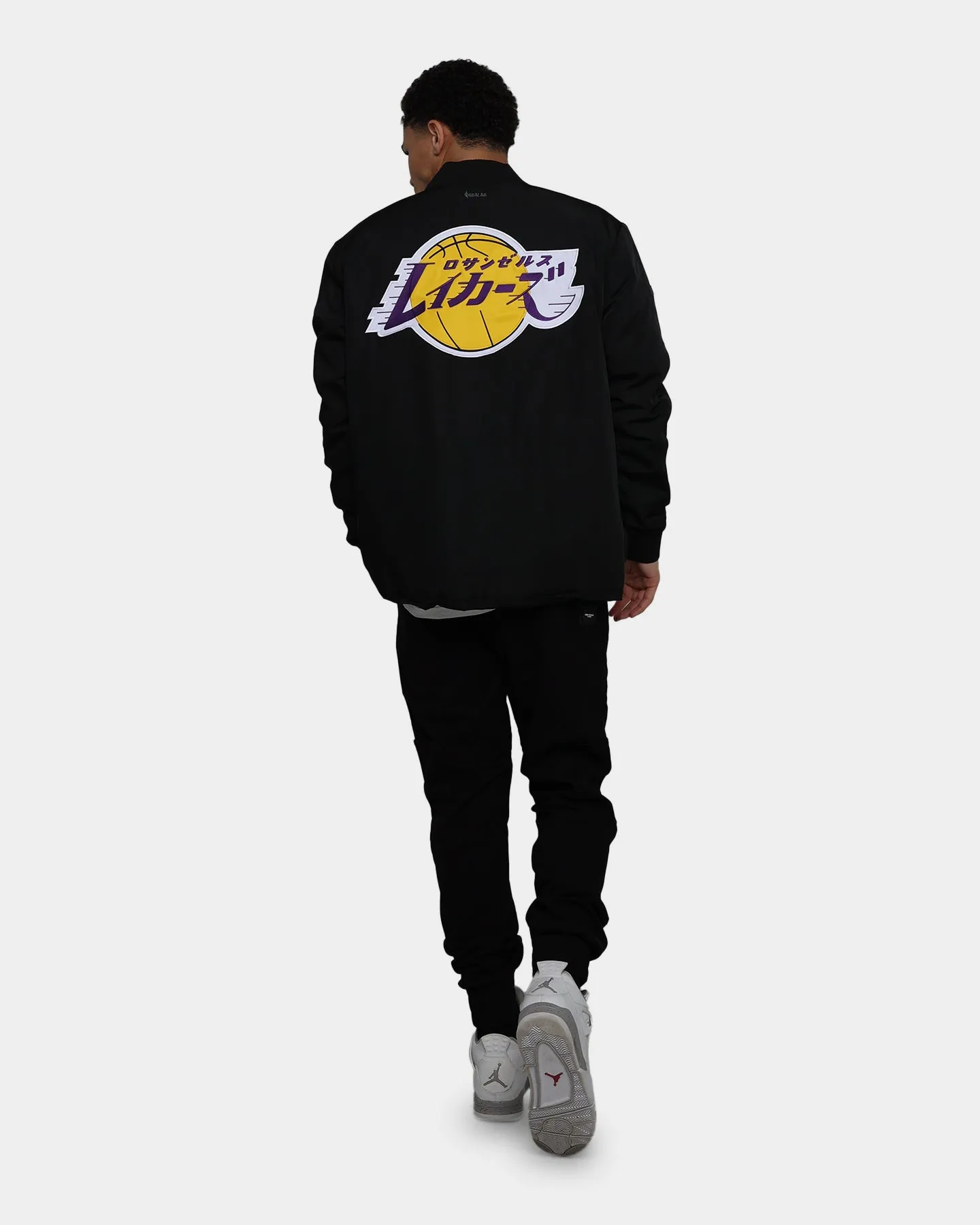 Hyperfly X NBA Los Angeles Lakers Katakana Kimono Black