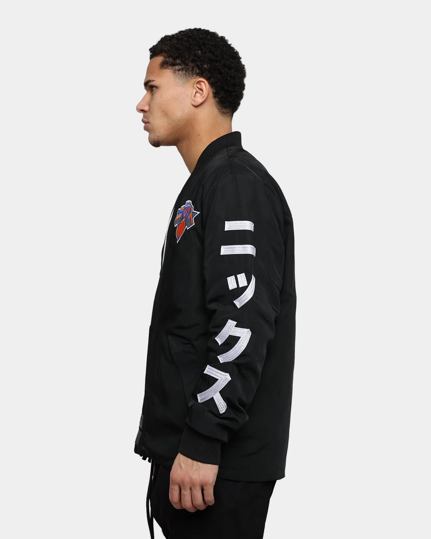 Hyperfly X NBA New York Knicks Katakana Kimono Black