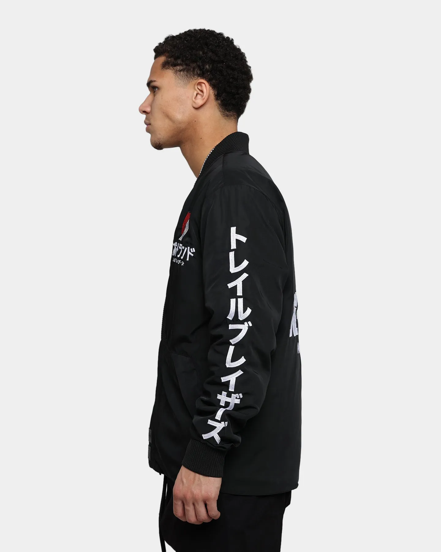 Hyperfly X NBA Portland Trailblazers Katakana Kimono Black