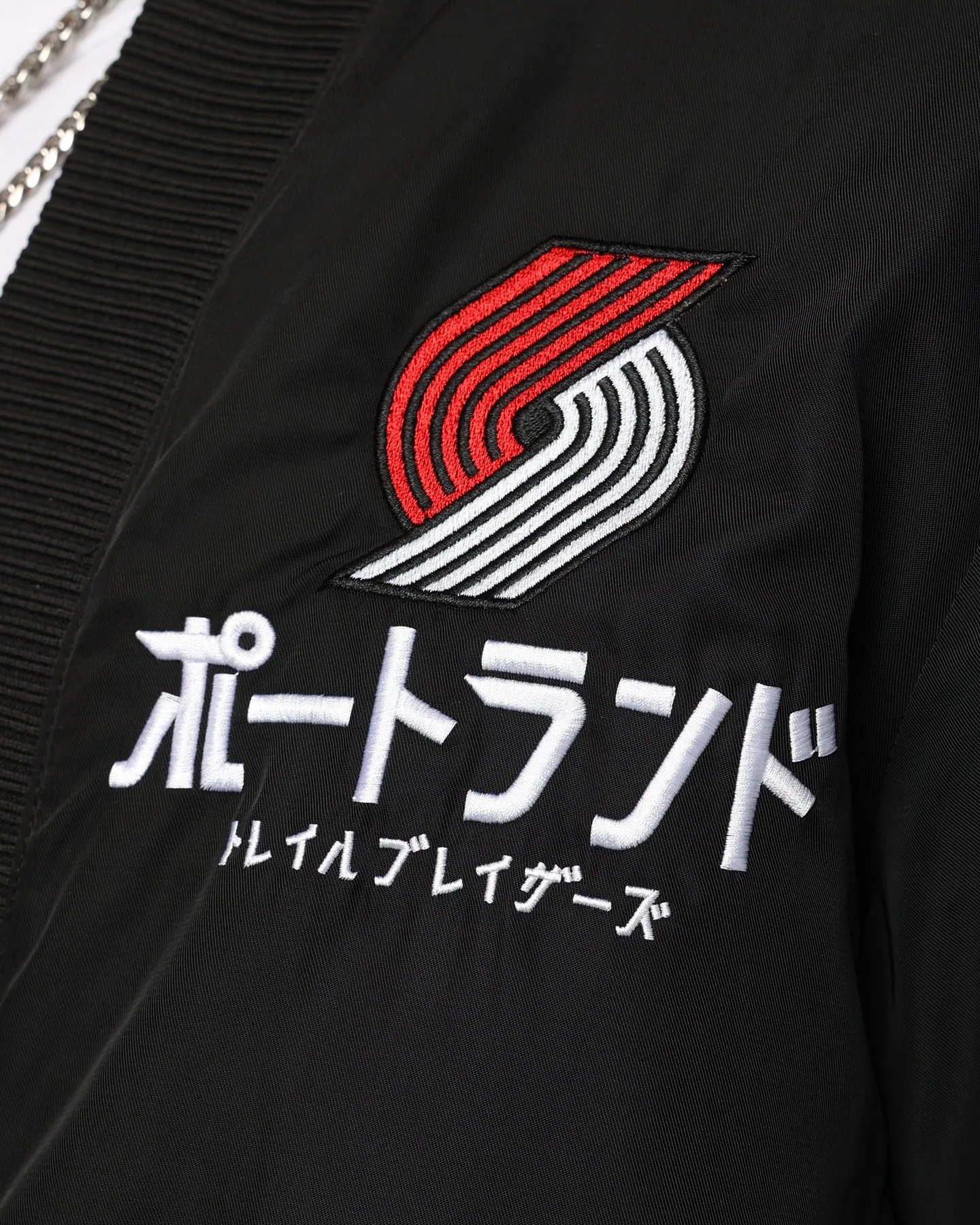 Hyperfly X NBA Portland Trailblazers Katakana Kimono Black