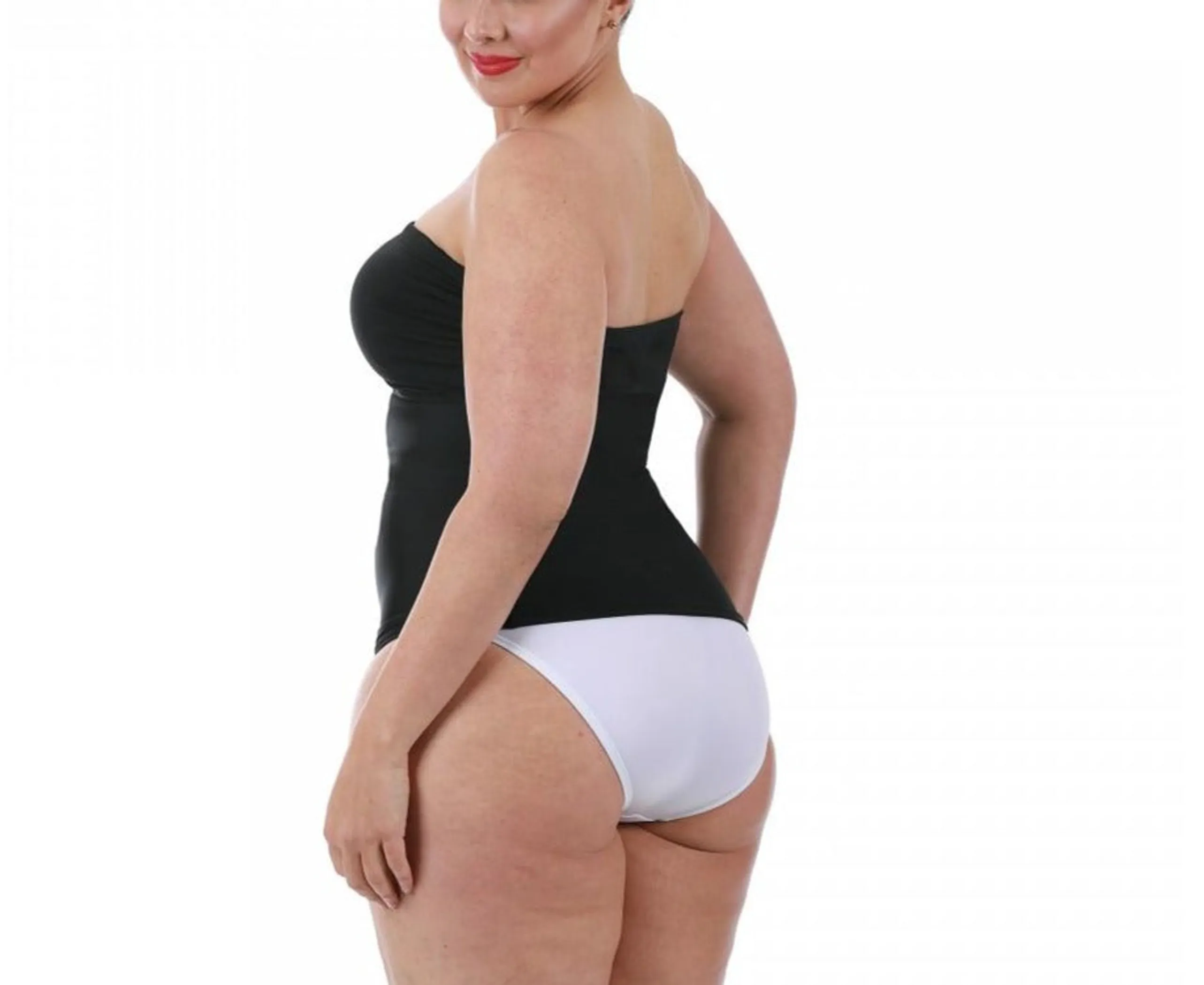 InstantFigure Curvy Strapless Bandeau Top - Pack Of: 1