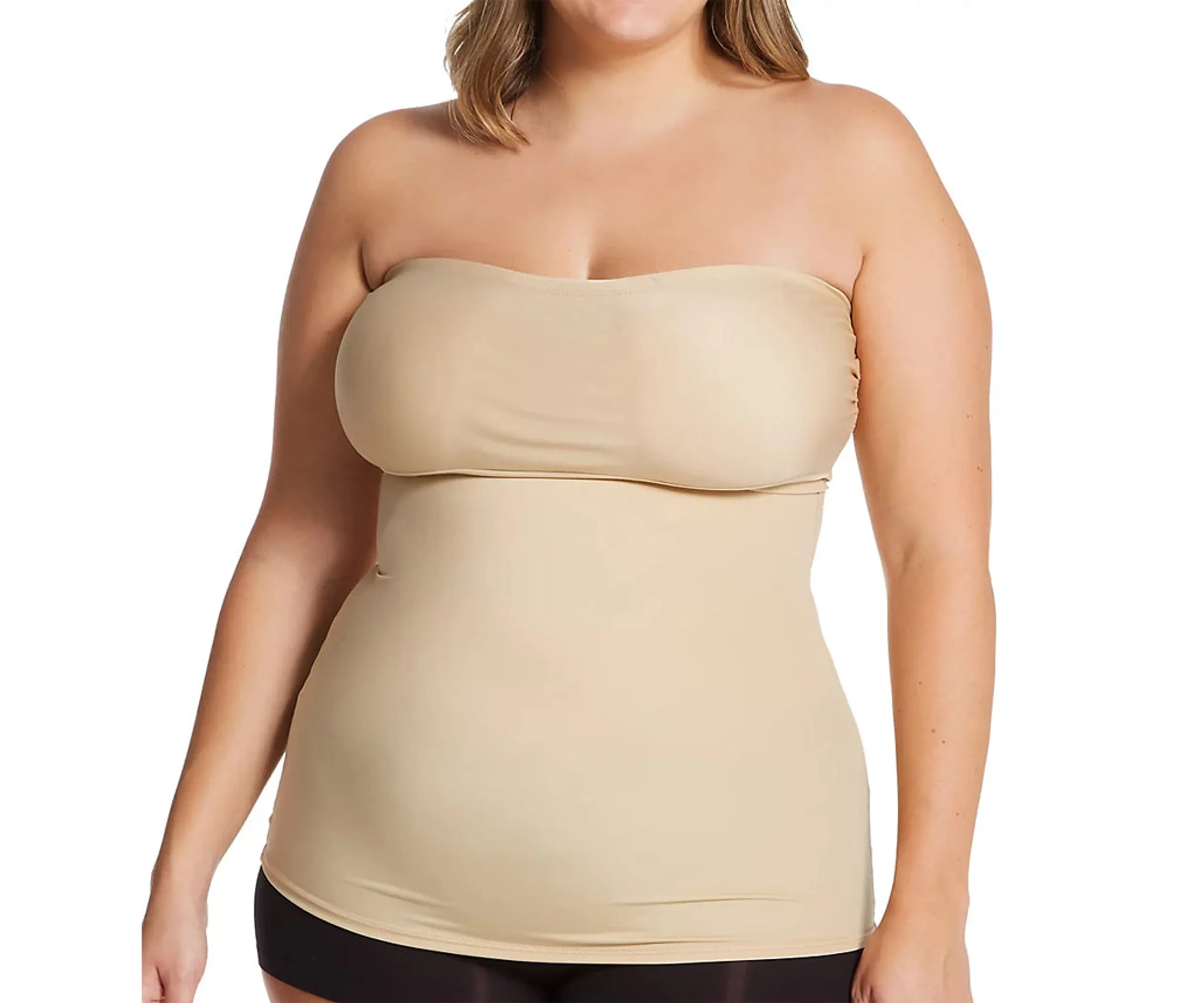 InstantFigure Curvy Strapless Bandeau Top - Pack Of: 1