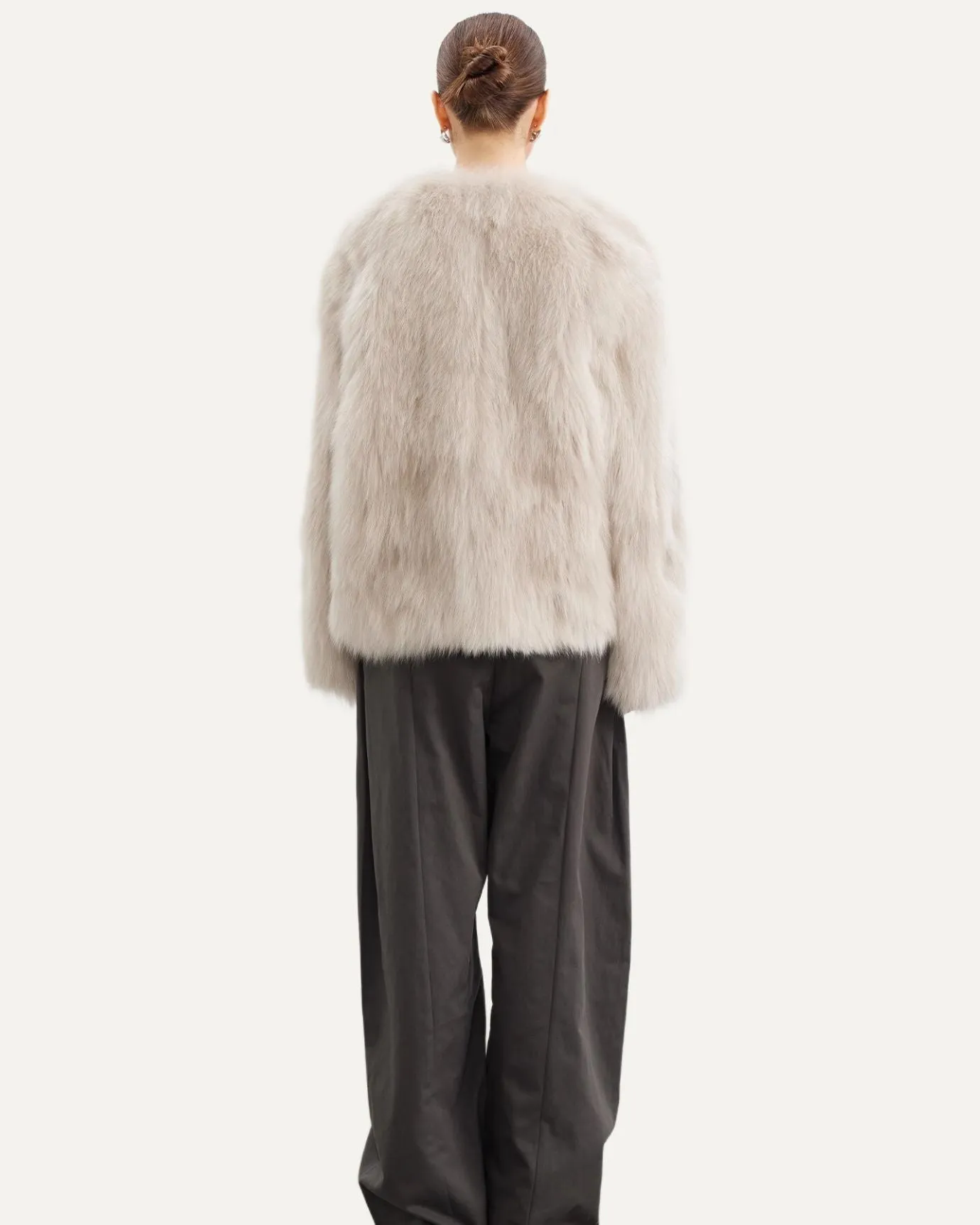 Jasmine Fox Fur Night Coat