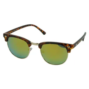 Jeeves Clubmaster Sunglasses Tortoise Gold/Orange