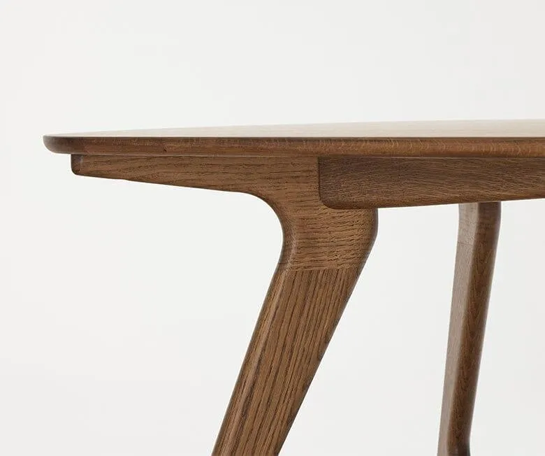 Johanna Elliptical Timber Table